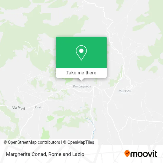 Margherita Conad map