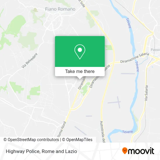 Highway Police map