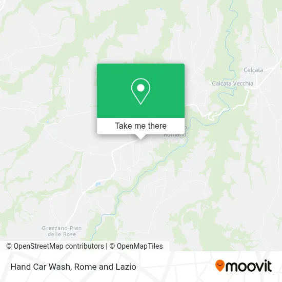 Hand Car Wash map