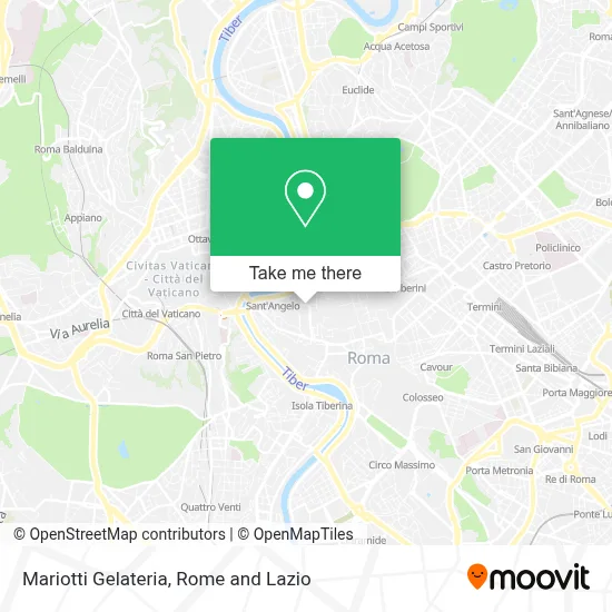 Mariotti Gelateria map