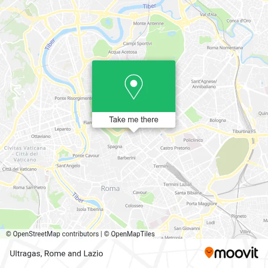 Ultragas map