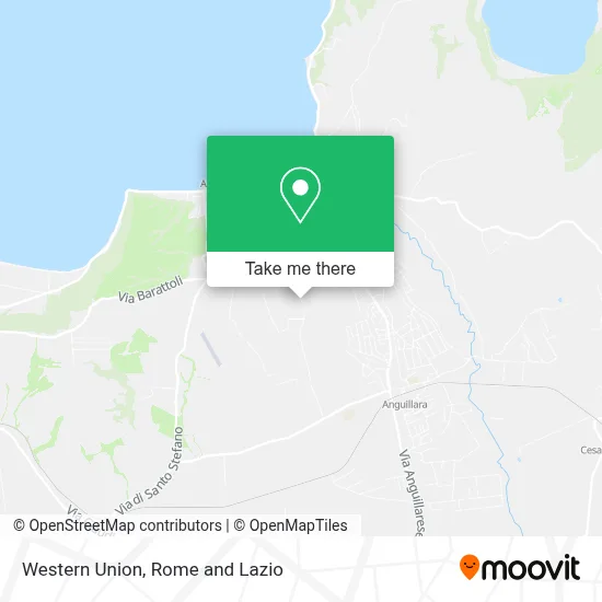 Western Union map