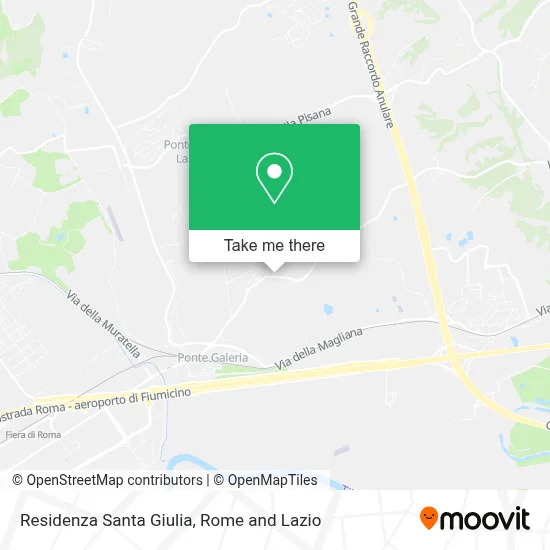 Residenza Santa Giulia map