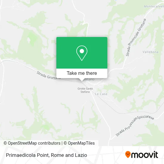 Primaedicola Point map