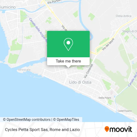 Cycles Petta Sport Sas map