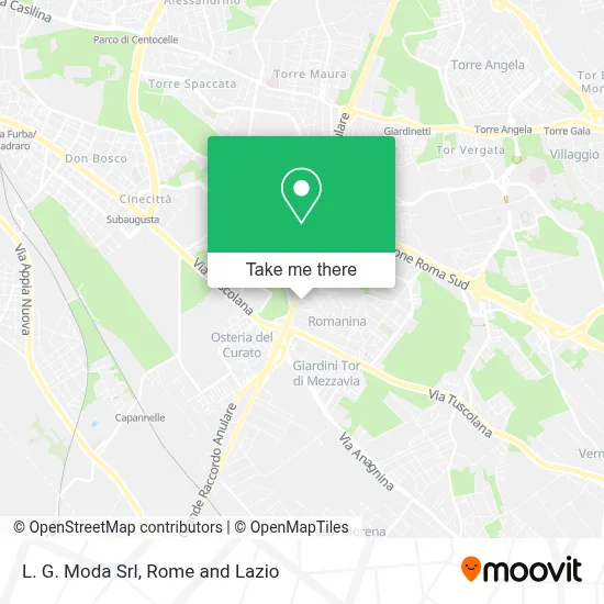 L. G. Moda Srl map