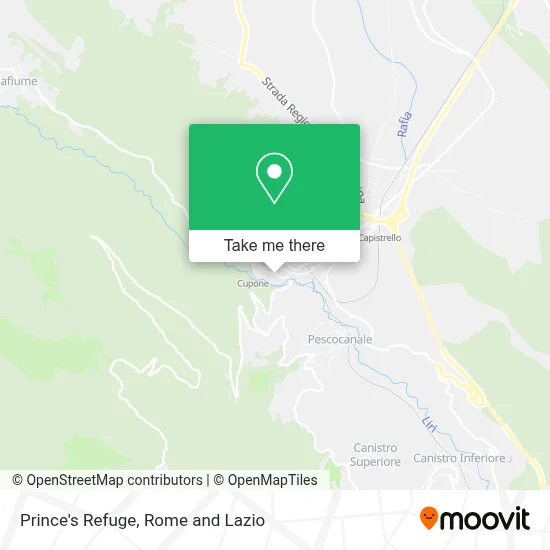 Prince's Refuge map