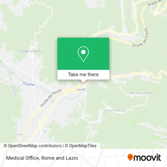 Medical Office map