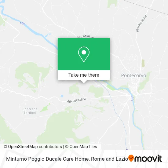 Minturno Poggio Ducale Care Home map