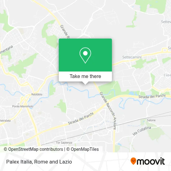 Palex Italia map
