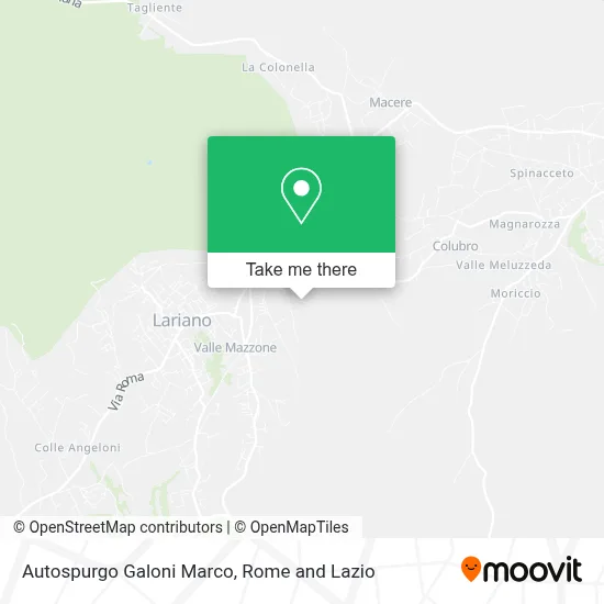 Autospurgo Galoni Marco map