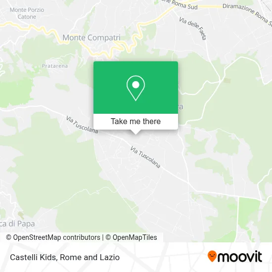 Castelli Kids map