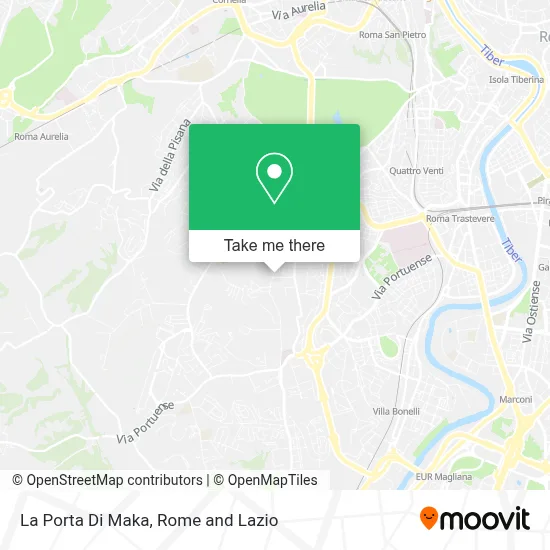 La Porta Di Maka map