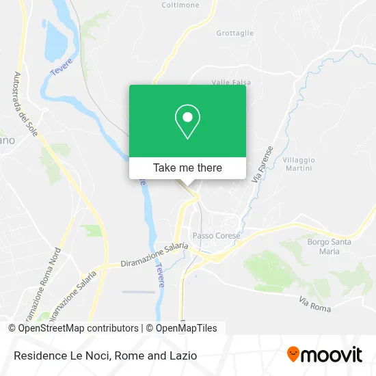 Residence Le Noci map