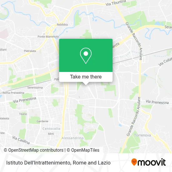Istituto Dell'Intrattenimento map