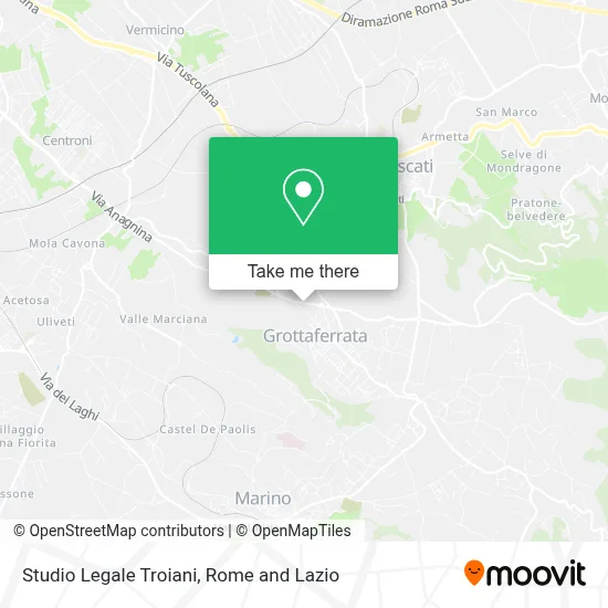 Studio Legale Troiani map