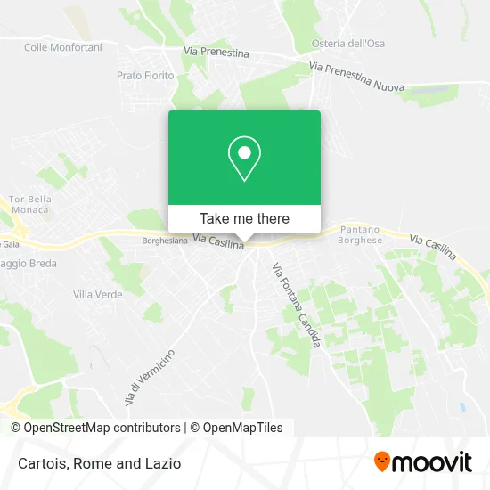 Cartois map