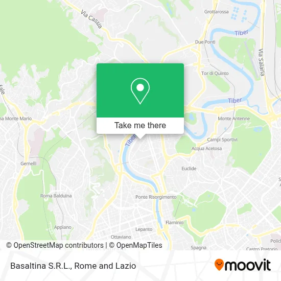 Basaltina S.R.L. map