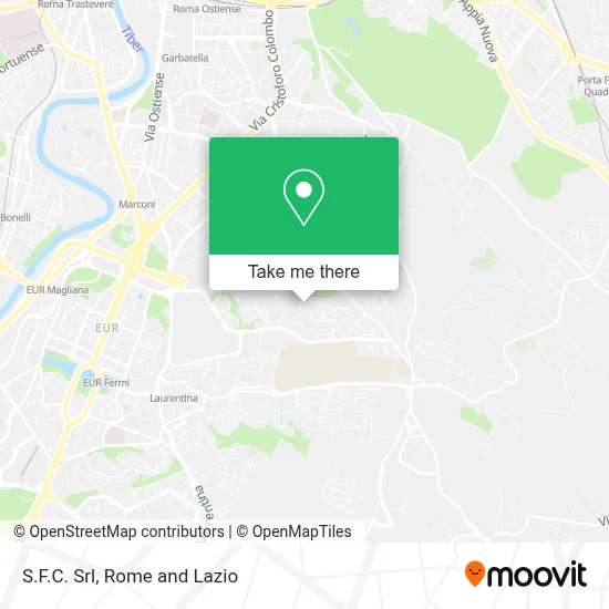 S.F.C. Srl map