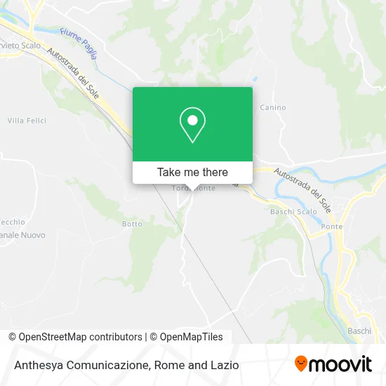 Anthesya Comunicazione map