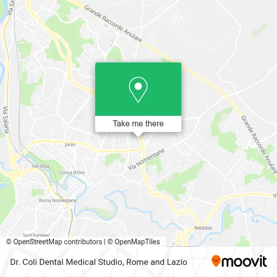 Dr. Coli Dental Medical Studio map