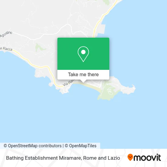 Bathing Establishment Miramare map