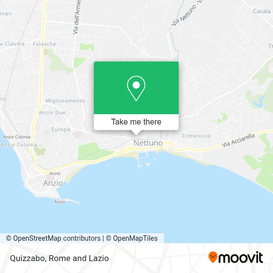 Quizzabo map