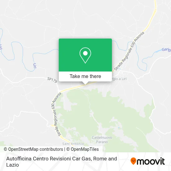Autofficina Centro Revisioni Car Gas map