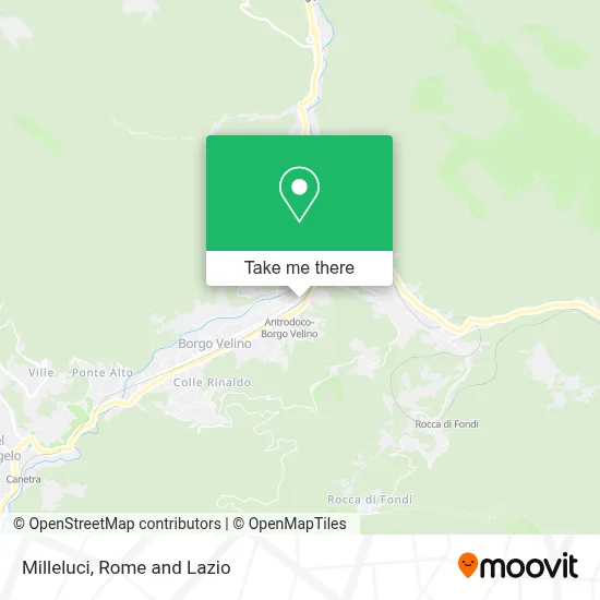 Milleluci map