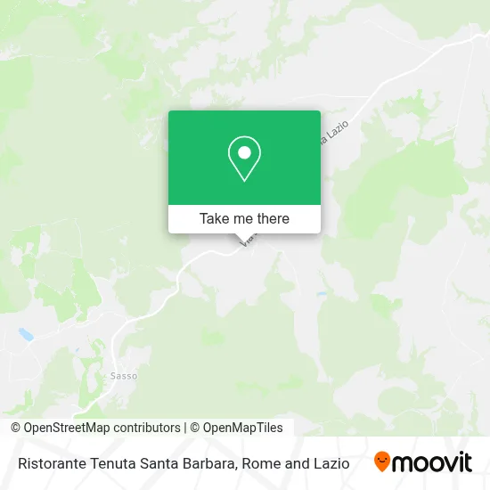 Ristorante Tenuta Santa Barbara map