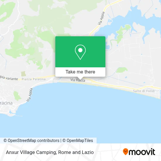 Anxur Village Camping map