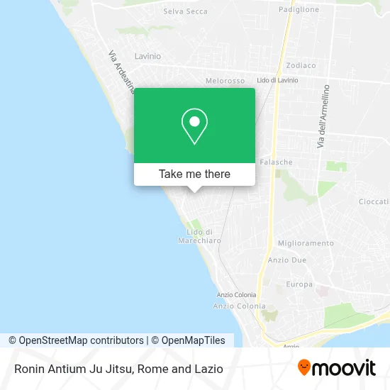Ronin Antium Ju Jitsu map