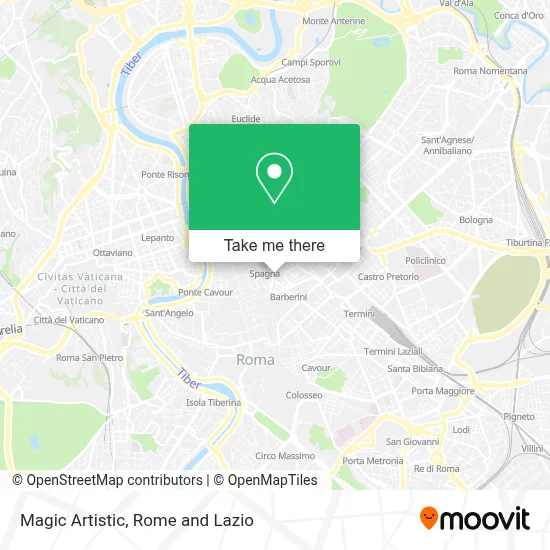 Magic Artistic map