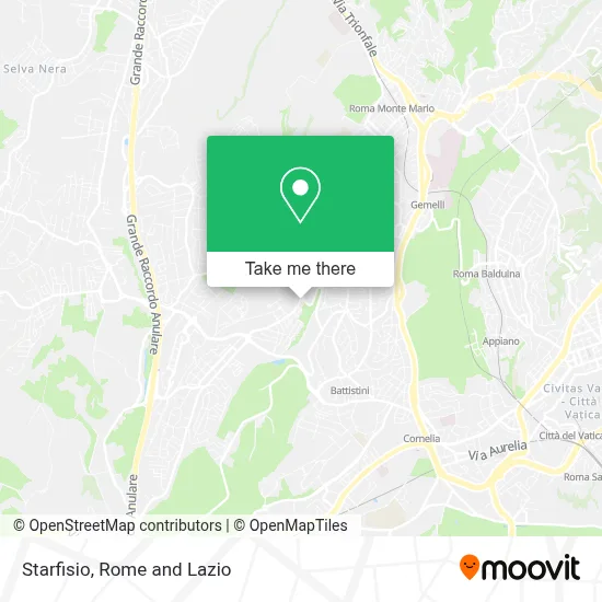 Starfisio map