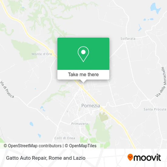 Gatto Auto Repair map