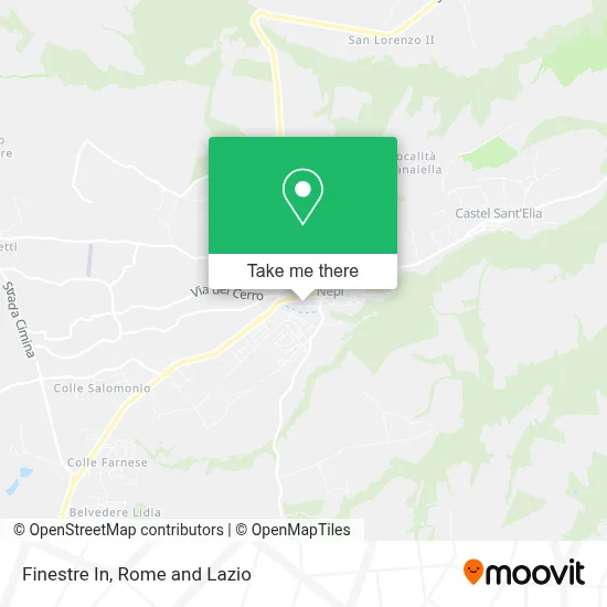 Finestre In map