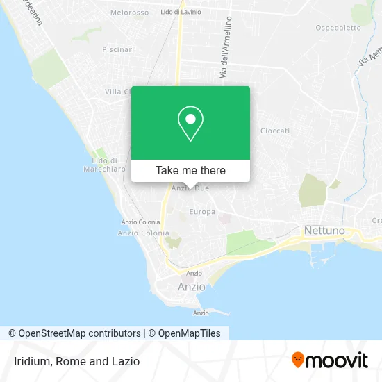 Iridium map