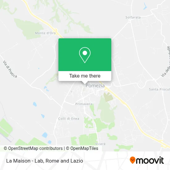 La Maison - Lab map