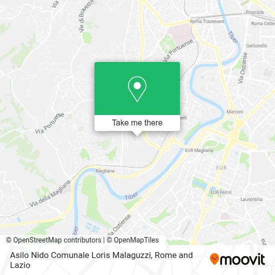 Asilo Nido Comunale Loris Malaguzzi map