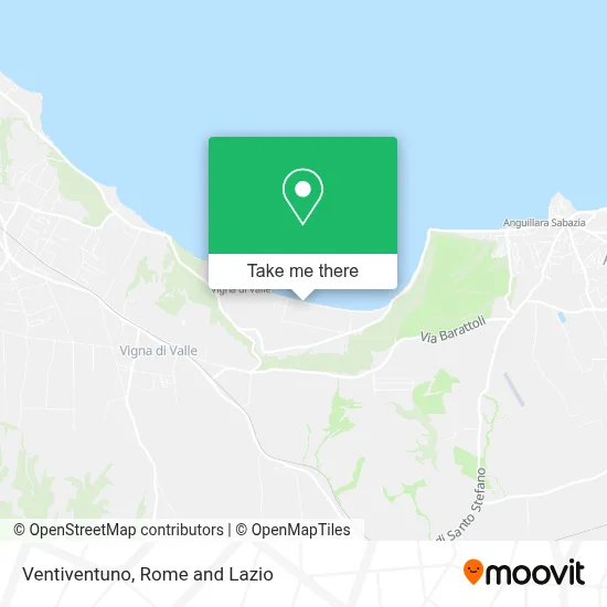 Ventiventuno map