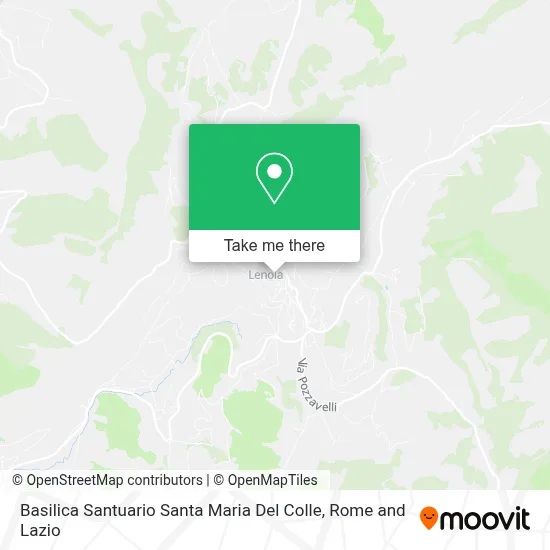 Basilica Santuario Santa Maria Del Colle map