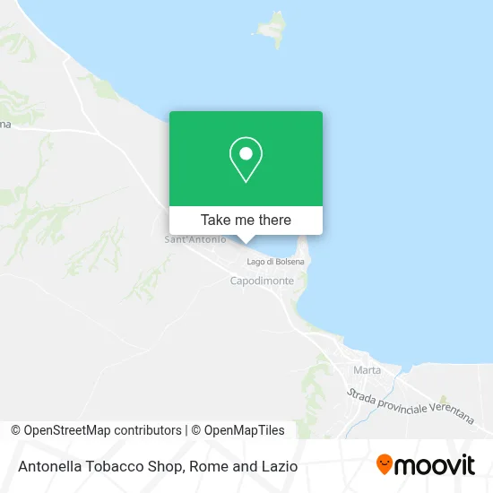 Antonella Tobacco Shop map