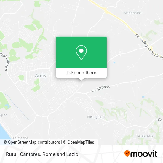 Rutuli Cantores map