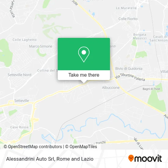 Alessandrini Auto Srl map