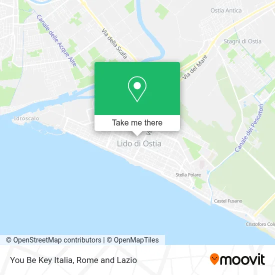 You Be Key Italia map