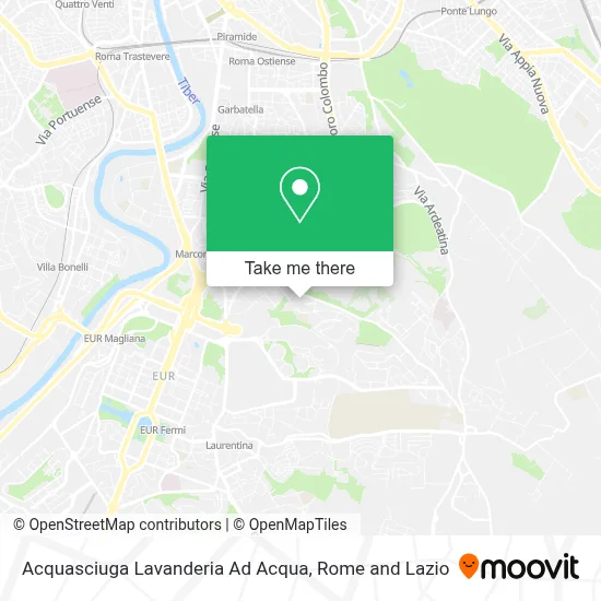 Acquasciuga Lavanderia Ad Acqua map