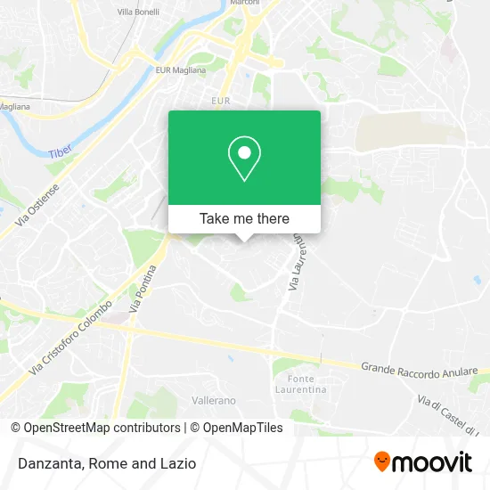 Danzanta map