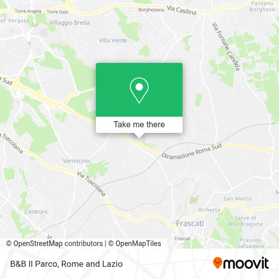B&B Il Parco map