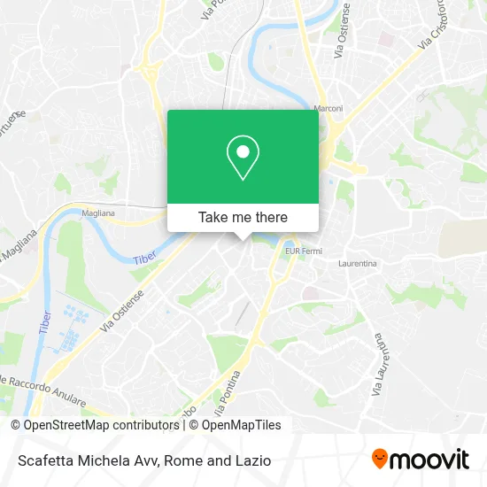 Scafetta Michela Avv map