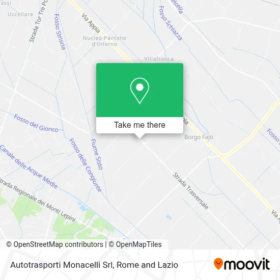 Autotrasporti Monacelli Srl map
